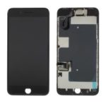 For iPhone 8 Plus 5.5 inch High Quality LCD Screen and Digitizer Assembly with Frame + Small Parts (Made by China Manufacturer, Innolux Corporation Glass) – Black
