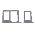 2PCS OEM Dual SIM MicroSD Card Tray Holder Repair Part for Samsung Galaxy A6 (2018) – Grey