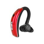 Q8 Wireless Bluetooth 4.1 Earhook Sports Headphone IPX6 Waterproof Support Voice Control – Red