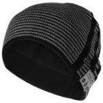 Unisex Fashionable Stripes Pattern Bluetooth Music Hat Winter Warm Knitted Sports Hat with Mic