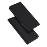 DUX DUCIS Skin Pro Series Stand Leather Card Holder Case for iPhone XS Max 6.5 inch – Black