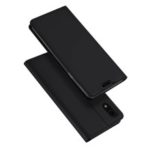 DUX DUCIS Skin Pro Series Leather Card Holder Stand Case for iPhone XR 6.1 inch – Black