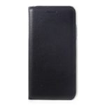 Mobile Case for iPhone XR 6.1 inch Card Holder Flip PU Leather Case – Black