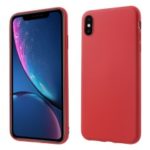 All Wrapped Back and Edges Liquid Silicone Case for iPhone XS Max 6.5 inch – Red
