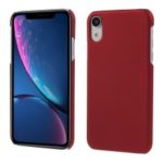 Rubberized PC Hard Case for iPhone XR 6.1 inch – Red