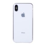 Crystal Clear Soft TPU Case Ultra-thin Phone Cover for iPhone XS / X 5.8 inch – Transparent