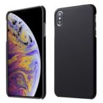 Rubberized Hard Shell Case Accessory for iPhone XS 5.8 inch – Black