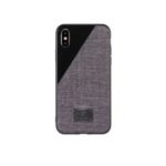 WK Mings Series Case for iPhone XS Max 6.5 inch TPU + PC + Cloth Hybrid Case – Black