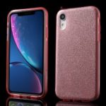 Glittery TPU + PC Hybrid Case for iPhone XR 6.1 inch – Pink