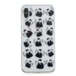 Pattern Printing IMD TPU Case for iPhone XS Max 6.5 inch – Cartoon Birds