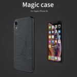 NILLKIN Magic Case for iPhone XR 6.1 inch Qi Wireless Charging Brushed TPU Cover Built-in Magnets
