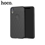 HOCO Admire Series [Hollow Holes] Mobile Cover for iPhone XR 6.1 inch 0.8mm Soft Matte TPU Case – Black