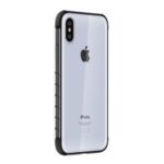 DEVIA Dulax Series Case TPU Edge + PC Back Hybrid Protective Case for iPhone XS Max 6.5 inch – Black