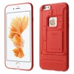 3D Mobile Mainboard Patten Soft TPU Case for iPhone 6s/6 – Red
