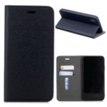 [Auto-absorbed] [Wood Texture] PU Leather Card Holder Case for iPhone XS Max 6.5 inch – Black