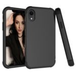 Shockproof PC Silicone Hybrid Case for iPhone XR 6.1 inch – All Black