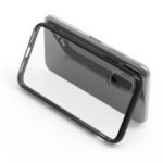 Anti-dust Shockproof IML Plastic Cellphone Case for iPhone XS Max 6.5 inch – Black
