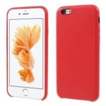 PU Leather Coated PC Hard Case for iPhone 6s / 6 4.7 inch – Red