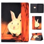 Pattern Printing Leather Stand Case for iPad Pro 10.5-inch (2017) – Cute Rabbit