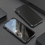 Guardian Series Aluminium Alloy and Plastic Phone Case for iPhone XR 6.1 inch – Black