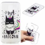Pattern Printing Embossment TPU Protection Casing for Samsung Galaxy A6 (2018) – Cool Unicorn