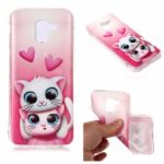 For Samsung Galaxy J6 (2018) Pattern Printing IMD Frosted Soft TPU Case – Lovely Cat