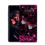 NXE Insect Pattern Diamante TPU Case for Samsung Galaxy Note9 SM-N960 – Rose Bee