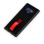 Hard PC [Hollow Mesh] Heat Dissipation Finger Grip Holder Case for Samsung Galaxy Note9 N960 – Black