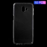10PCS Clear TPU Protection Case with Non-slip Inner for Samsung Galaxy J6+