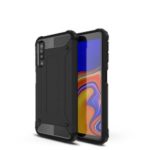 Armor Guard Hybrid Case Plastic + TPU Phone Cover for Samsung Galaxy A7 (2018) – Black