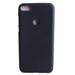 Double-sided Frosted TPU Back Casing for Huawei Y7 Prime (2018)/Nova 2 Lite/Honor 7C/Enjoy 8 – Black