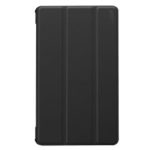 ENKAY for Huawei MediaPad M5 8 (8.4-inch) Tri-fold PU Leather Stand Smart Casing Shell – Black