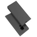 DUX DUCIS Skin Pro Series Flip Stand Leather Case with Card Holder for Huawei Mate 20 – Dark Grey