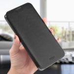 MOFI Rui Series Flip Leather Stand Phone Case for Huawei Mate 20 Lite / Maimang 7 – Black