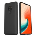LENUO Twill Texture TPU Back Case for Huawei Mate 20 – Black