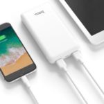 HOCO J26 2.1A Dual USB Simple Energy Mobile Power Bank Backup Battery Charger 10000mAh with LED Display – White
