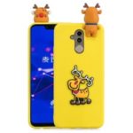 Christmas Series 3D and Pattern Printing TPU Back Case for Huawei Mate 20 Lite / Maimang 7 – Style A