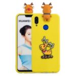 TPU Phone Case for Huawei P Smart+ / nova 3i [Christmas Series 3D and Pattern Printing] – Style A