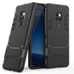 Cool Guard Plastic + TPU Hybrid Case with Kickstand for Huawei Mate 20 – Black