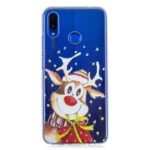 Pattern Printing Christmas Series TPU Casing for Huawei P Smart+ / nova 3i – Cartoon Reindeer
