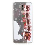 Pattern Printing Christmas Series TPU Back Casing for Huawei Mate 20 Lite – Christmas Carts