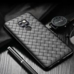 ROCK Woven Pattern Heat Dissipation TPU Case for Huawei Mate 20 – Black