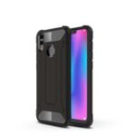 Armor Guard Plastic + TPU Hybrid Phone Casing for Huawei Honor 8C – Black