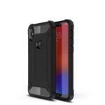 Armor Guard Plastic + TPU Hybrid Case for Motorola One / P30 Play in China – Black