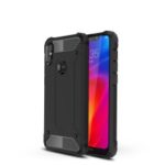 Armor Guard Plastic + TPU Hybrid Case for Motorola One Power / P30 Note in China – Black