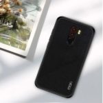 MOFI Bright Shield II Cloth Coated PC TPU Bi-color Hybrid Case for Xiaomi Pocophone F1 / Poco F1 – All Black
