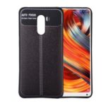 Litchi Skin TPU Case for Xiaomi Pocophone F1 / Poco F1 in India – Black