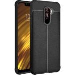 IMAK Vega Series Air Cushion Shockproof TPU Phone Case for Xiaomi Pocophone F1/Poco F1 – Black