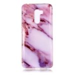 Marble Pattern Printing IMD Soft TPU Back Case for Xiaomi Pocophone F1 / Poco F1 (India) – Purple