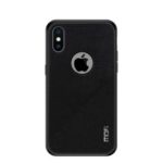 MOFI Bright Shield II Cloth Coated PC TPU Hybrid Case for iPhone XS 5.8 inch – Black